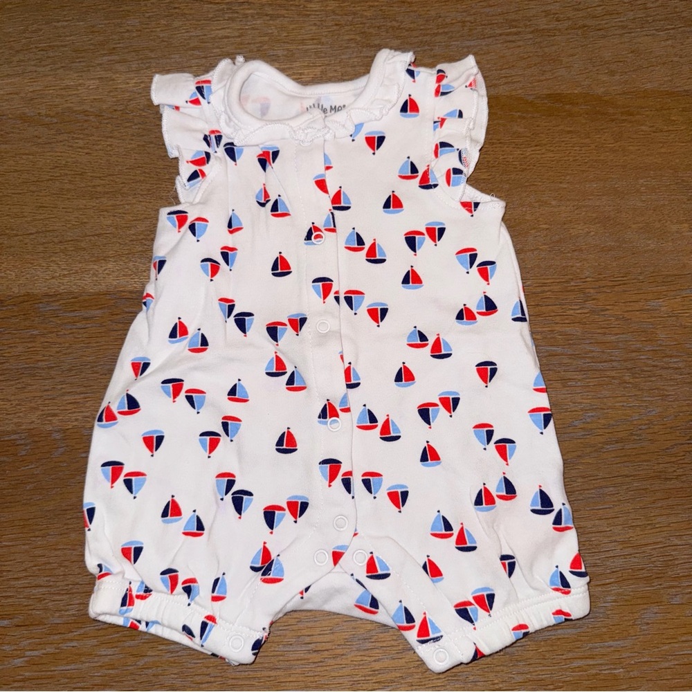 Little Me Nautical Baby Romper.